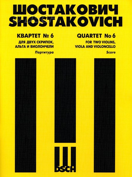 Quartet No.6 Score