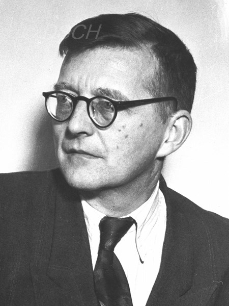 <p>Дмитрий Шостакович. Берлин, весна 1952 года.</p>