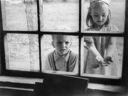 <p>Maxim and Galina in front of the ‘office’ window.<br />P…</p>