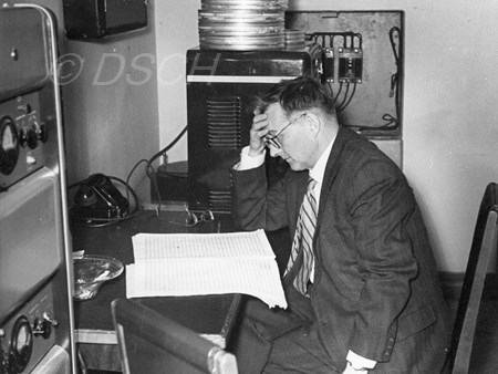 <p>Working on the score of ‘Khovanshchina’ in the sou…</p>