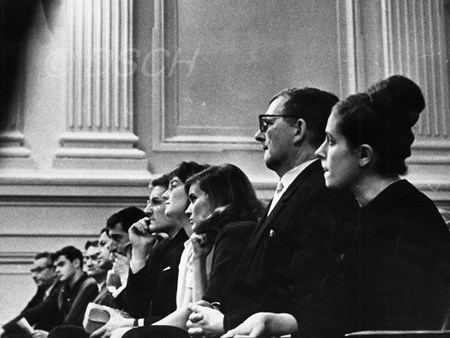 <p>During the concert on 20 November in the first row…</p>