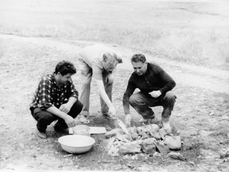 <p>During a cook-out at Parzlich Lake: bus driver, Dm…</p>