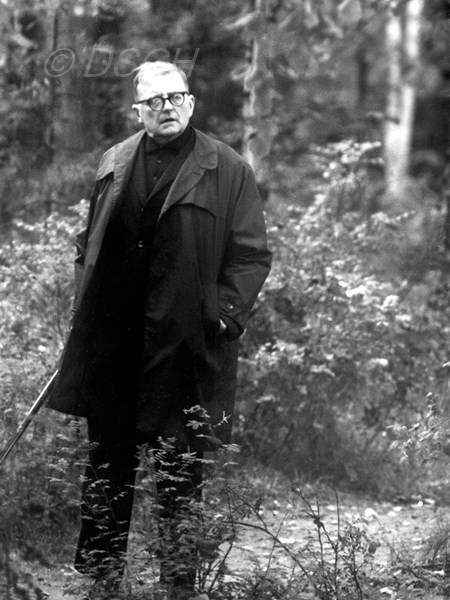<p>Shostakovich in Repino. End of the 1960s.<br />Photo by …</p>