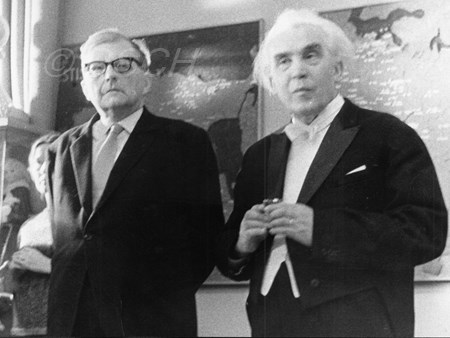 <p>With Gustav Ernesaks after the premiere of Eight B…</p>