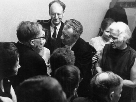 <p>After the concert of Britten and Pears in the dres…</p>