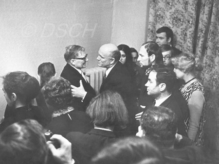 <p>With Svyatoslav Richter after the premiere of the …</p>