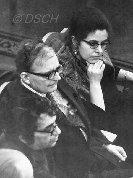 <p>Kara Karaev, Dmitri Shostakovich, and Irina Shosta…</p>