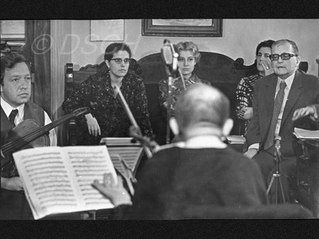 <p>Home rehearsal of the Fourteenth Quartet: Fyodor D…</p>