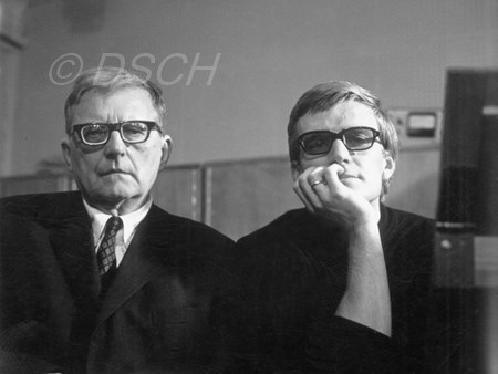 <p>At the Guesthouse for Composers. 1972.<br />Photo by S. …</p>