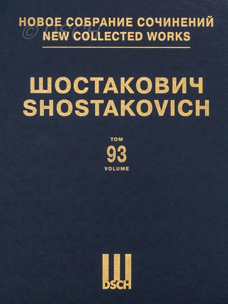 Dmitri Shostakovich’s Vocal Compositions.