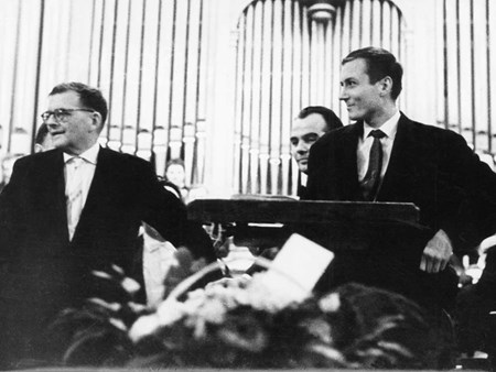<p>Dmitri Shostakovich, Vitali Gromadsky and Yevgeni …</p>