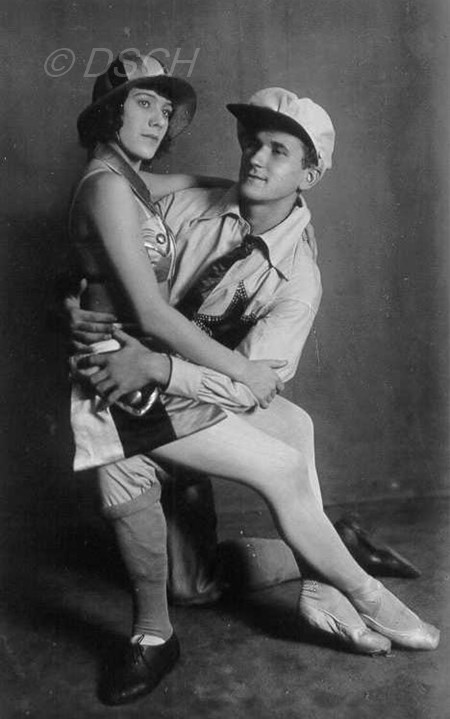 <p>Jordan and Lavrovsky in the ballet “The Golden Age…</p>