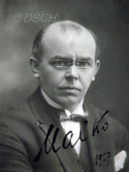 <p>Conductor Nikolai Malko is the first performer of …</p>