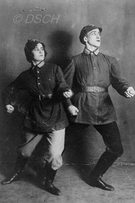 <p>T. Vecheslova, A. Gusev in the ballet “The Bolt”.</p>